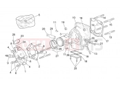 APRILIA RS 250 2T Horizontal cylinder assembly