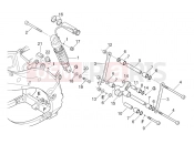 APRILIA RS 250 2T Rear shock absorber