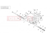 APRILIA RS 250 2T Swing arm