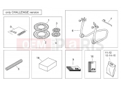 APRILIA RS 250 2T Accessories Kit - Challenge Version