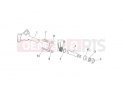 APRILIA RS 250 2T Gear control assembly I