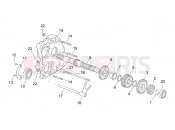 APRILIA RS 250 2T Primary gear shaft