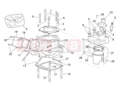 APRILIA RS 250 2T Vertical cylinder assembly