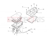 APRILIA RS 250 2T Air box