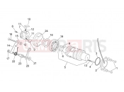 APRILIA RS 250 2T Gear control assembly II