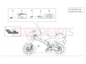 APRILIA RS 250 2T Plate set and handbooks