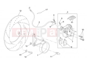 APRILIA RS 50 2T Brake caliper