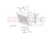 APRILIA RS 50 2T Cooling system