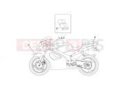 APRILIA RS 50 2T Plate set