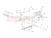 APRILIA RS 50 2T Swing arm
