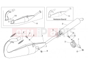 APRILIA RS 50 2T Exhaust unit