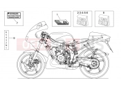 APRILIA RS 50 2T Op.'s handbooks and decal