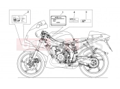 APRILIA RS 50 2T Plate set