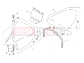 APRILIA RS 50 2T Saddle unit