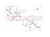 APRILIA RS 50 Tuono 2T Front footrests