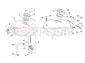 APRILIA RS 50 Tuono 2T Fuel tank