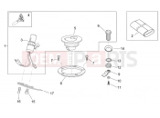 APRILIA RS 50 Tuono 2T Lock hardware kit
