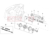 APRILIA RS 50 Tuono 2T Primary gear shaft
