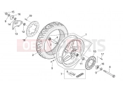 APRILIA RS 50 Tuono 2T Rear wheel