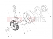 APRILIA RS4 125 4T Cdi magneto assy / Ignition unit