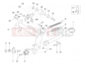 APRILIA RS4 125 4T Central stand