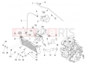APRILIA RS4 125 4T Cooling system