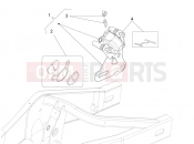 APRILIA RS4 125 4T Rear brake caliper