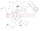 APRILIA RS4 125 4T Rear master cylinder