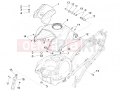 APRILIA RS4 125 4T Tank cover