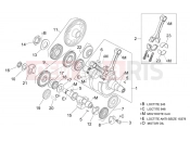 APRILIA RSV 1000 Crankshaft I