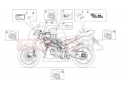 APRILIA RSV 1000 Decal and plate set