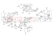 APRILIA RSV 1000 Foot rests