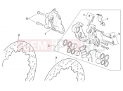 APRILIA RSV 1000 Front brake caliper