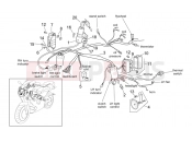 APRILIA RSV 1000 Front electrical system