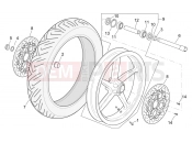 APRILIA RSV 1000 Front wheel