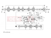 APRILIA RSV 1000 Gear box selector