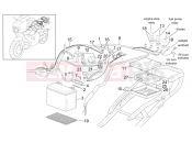 APRILIA RSV 1000 Rear electrical system
