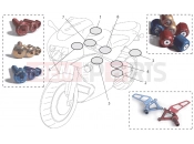 APRILIA RSV 1000 Acc. - Cyclistic components II