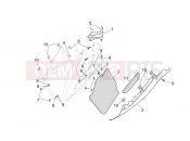 APRILIA RSV 1000 Central body - LH fairings