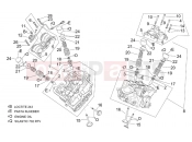APRILIA RSV 1000 Cylinder head and valves