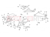 APRILIA RSV 1000 Foot rests
