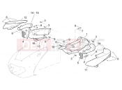 APRILIA RSV 1000 Front body - Duct