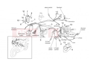 APRILIA RSV 1000 Front electrical system