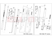 APRILIA RSV 1000 Front fork I