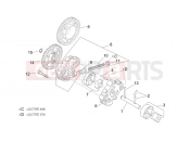 APRILIA RSV 1000 Oil pump