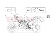 APRILIA RSV 1000 Plate set and handbooks