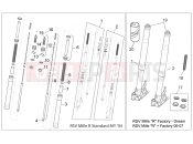 APRILIA RSV 1000 Front fork I