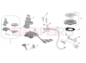 APRILIA RSV 1000 Lock hardware kit
