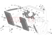 APRILIA RSV 1000 Oil radiator