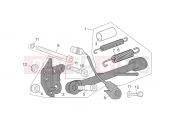 APRILIA RSV 1000 Central stand
